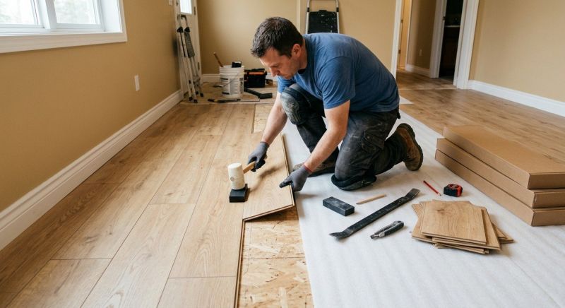 Laminate Floor Installation in Webster, FL