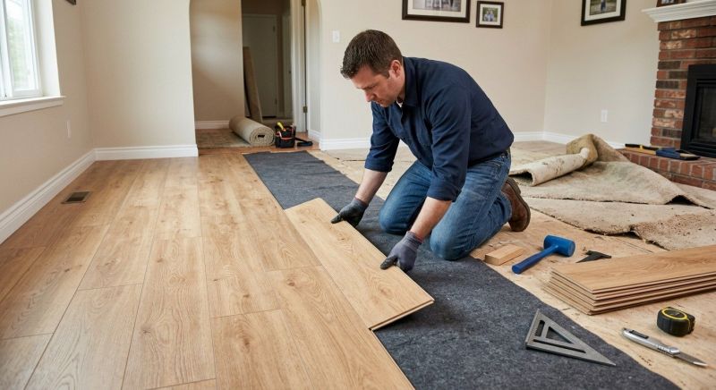Laminate Floor Remodeling in Spring Hill, FL