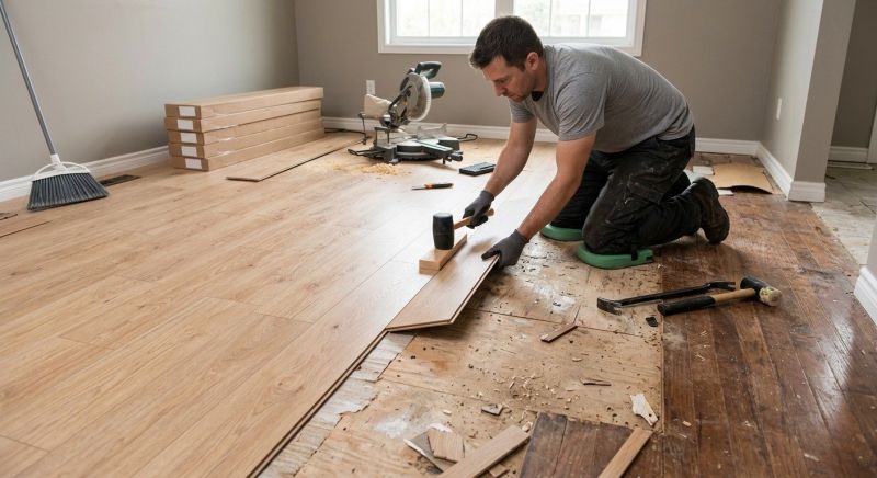 Laminate Floor Remodeling in Spring Hill, FL