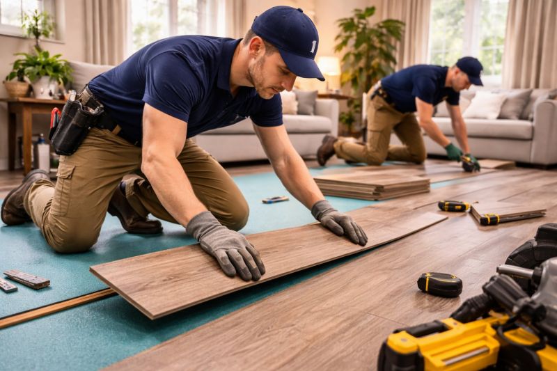 Laminate Flooring Replacement in Spring Hill, FL