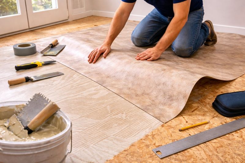 Sheet Flooring Installation in Floral City, FL