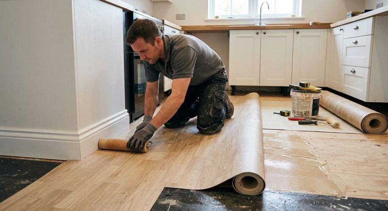 Sheet Linoleum Installation in Floral City, FL