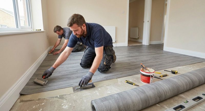 Sheet Linoleum Installation in Wesley Chapel, FL